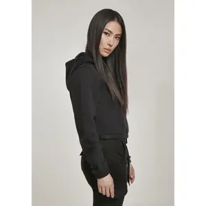 Women's hooded sweatshirt urban Classic contrat drawtring image-6