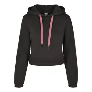 Women's hooded sweatshirt urban Classic contrat drawtring image-0