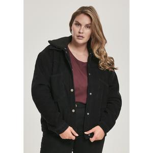 Parka sherpa in velluto a coste oversize Urban Classic da donna image-1