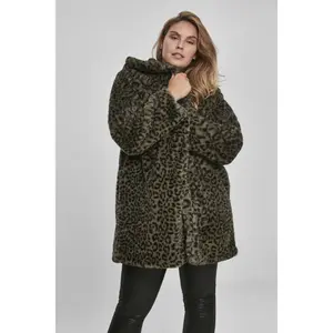 Parka Damen Urban Classic leo teddy image-2
