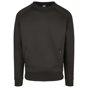 T-shirt Urban Classic raglan zip pocket crew image-0
