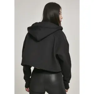 Women's hooded sweatshirt urban Classic raglan zip image-5