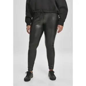Trousers woman Urban Classic faux leather skinny GT image-1