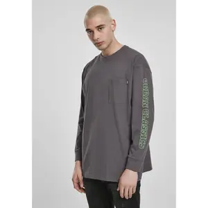 Sudadera Urban Classic neon logo boxy pocket image-0