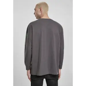 Sudadera Urban Classic neon logo boxy pocket image-1