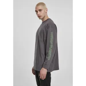 Sudadera Urban Classic neon logo boxy pocket image-3