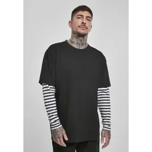 Maglietta urban classic overize 3-tone crew image-2