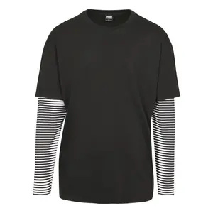 Maglietta urban classic overize 3-tone crew image-0