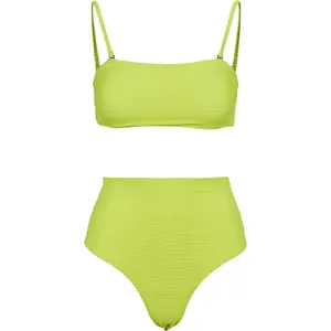 Bikini femme Urban Classics high waist bandeau image-0