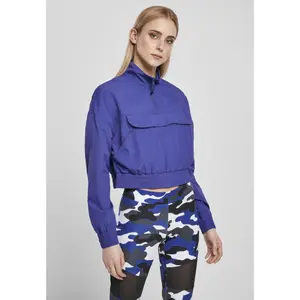 Veste femme Urban Classics cropped crinkle nylon image-2