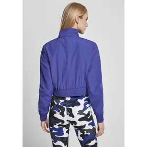 Veste femme Urban Classics cropped crinkle nylon image-4