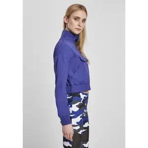 Veste femme Urban Classics cropped crinkle nylon image-5