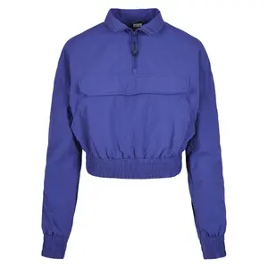 Veste femme Urban Classics cropped crinkle nylon image-0