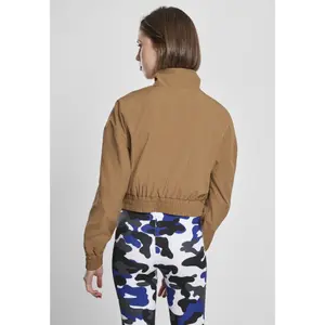 Veste femme Urban Classics cropped crinkle nylon image-4