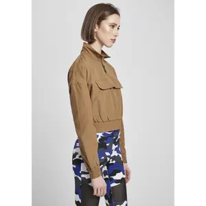 Veste femme Urban Classics cropped crinkle nylon image-5