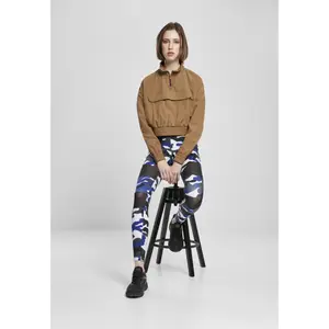 Veste femme Urban Classics cropped crinkle nylon image-2