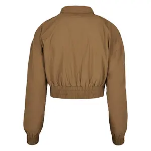 Veste femme Urban Classics cropped crinkle nylon image-3