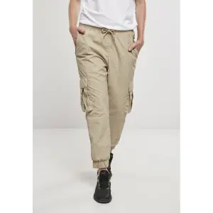 Pantalón cargo tiro alto Urban Classics crinkle image-1