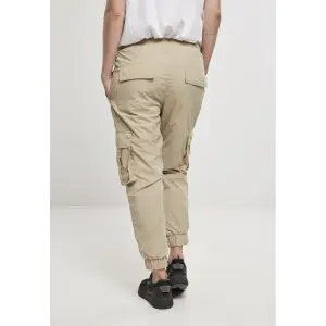 Pantalón cargo tiro alto Urban Classics crinkle image-3