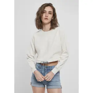 Women's crop top Urban Classics oversized cropped crewneck image-1