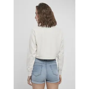 Women's crop top Urban Classics oversized cropped crewneck image-3