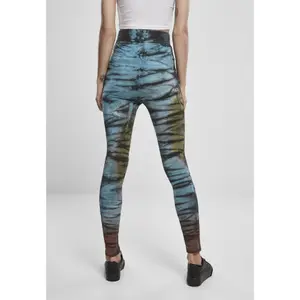 Leggings för kvinnor Urban Classics cotton tie dye high waist image-3
