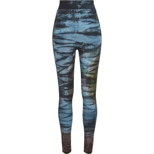 Leggings för kvinnor Urban Classics cotton tie dye high waist image-2