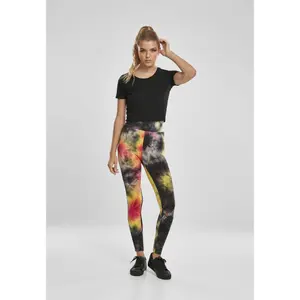 Leggings för kvinnor Urban Classics tie dye high waist image-1