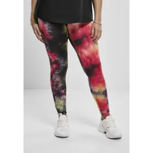 Leggings för kvinnor Urban Classics tie dye high waist image-4