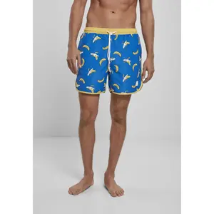 Swim shorts Urban Classics pattern retro (grandes tailles) image-0