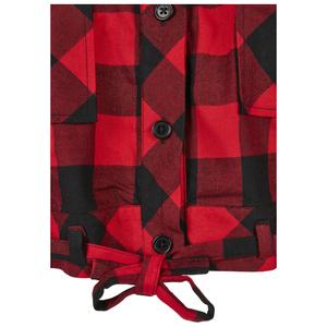 Woman's shirt Urban Classics short oversized check (grandes tailles) image-1