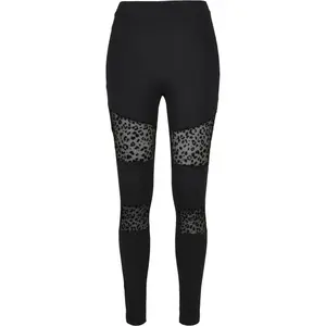 Women's Legging Urban Classics flock lace inset image-0