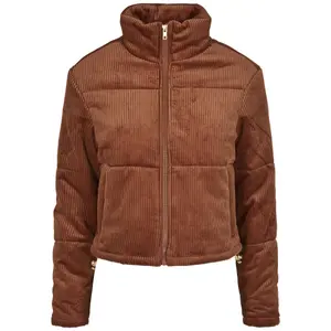 Women's jacket Urban Classics corduroy puffer (grandes tailles)