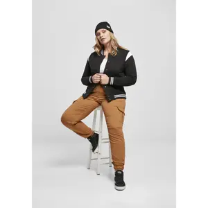 Sustainable γυναικείο μπουφάν Teddy κολλεγίου Urban Classics recyclable image-4