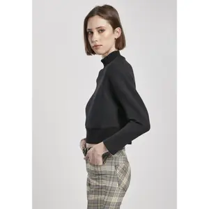 Pullover Damen Urban Classics interlock short crew image-4