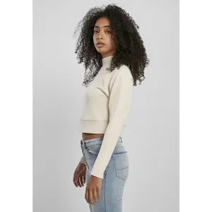 Pullover Damen Urban Classics interlock short crew image-6