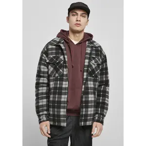 Veste Urban Classics plaid teddy lined-grandes tailles image-1