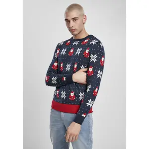 Felpa Urban Classics nicolaus and snowflakes image-1