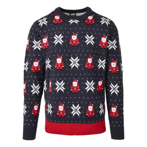 Felpa Urban Classics nicolaus and snowflakes image-0