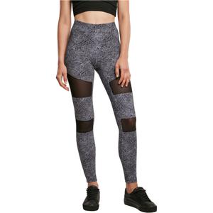 Leggings med tryck för kvinnor Urban Classics Tech Mesh AOP image-2