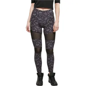 Legging printed woman Urban Classics Tech Mesh AOP image-1