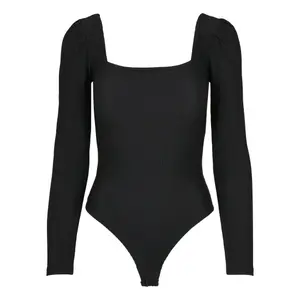 Women's bodystocking with ribbed sleeves Urban Classics image-0