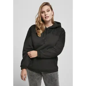 Women's hooded sweatshirt Urban Classics Lace Inset image-2