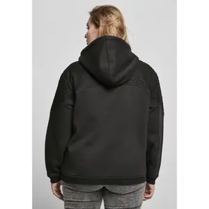 Women's hooded sweatshirt Urban Classics Lace Inset image-6