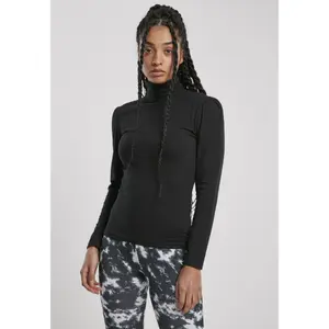 T-shirt gola alta mulher Urban Classics Puffer image-1