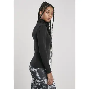T-shirt gola alta mulher Urban Classics Puffer image-3