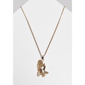 urban-classics-pray-hands-necklace-golden-one-size
