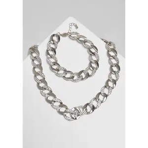 Náhrdelník a náramek v sadě Urban Classics basic diamond image-4