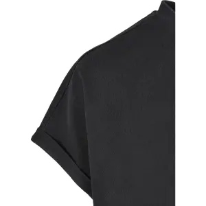 Camiseta mujer Urban Classics short pigment dye cortar image-3