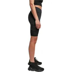 Pantalón corto de cintura alta mujer Urban Classics Tech Mesh image-6